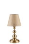 Opviq Lámpara de mesa 8908-4 Beige y Dorado